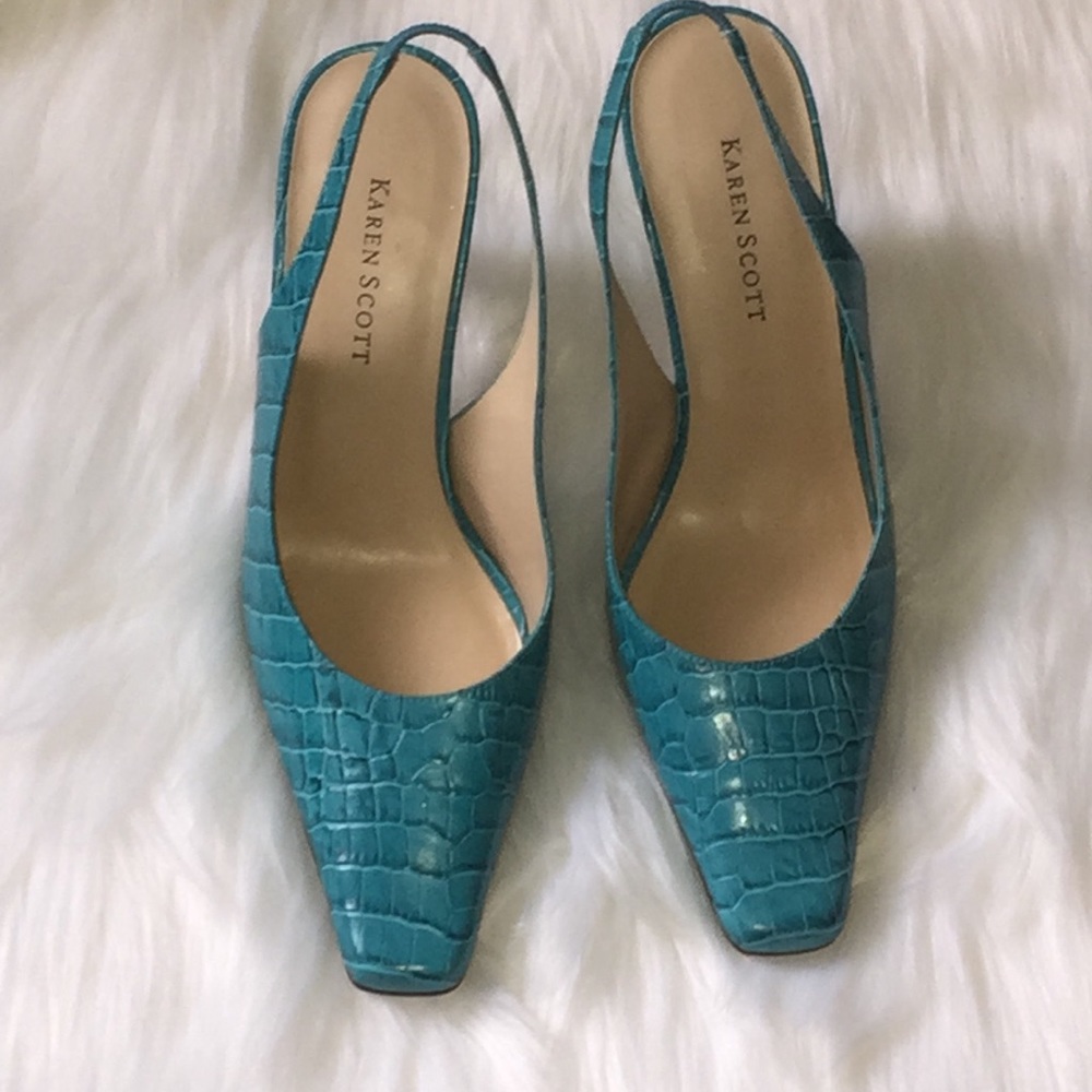 Karen Scott sling back shoes size 7M